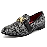 Quality: MEIJIANA brand's men's loafers are made from high-quality synthetic leather material, ensuring durability and longevity. The imported rubber sole provides excellent comfort and grip, making them perfect for daily wear. Style: These mens slip...