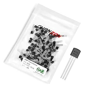 Lot De 5 Transistors 2SA733 PNP - 50V 100mA 250mW, Fabriqué En Italie, Neufs