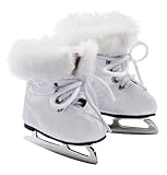  Götz 3401686 Schlittschuhe in weiss, passend für Babypuppen 42-46 cm und Stehpuppen 46-50 cm