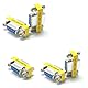 5 x Gender Changer DB9F DB9F 9 Pin Seriell RS232 D-SUB-Gender Konverter Buchse auf Buchse