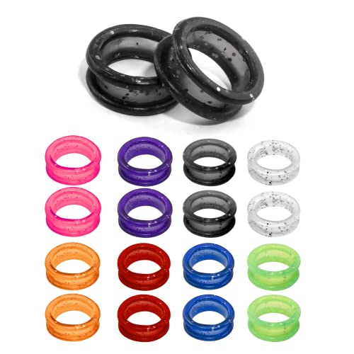 Cionyce 16 peças de inserções de dedo de cisalhamento de borracha para animais de estimação, inserçõ