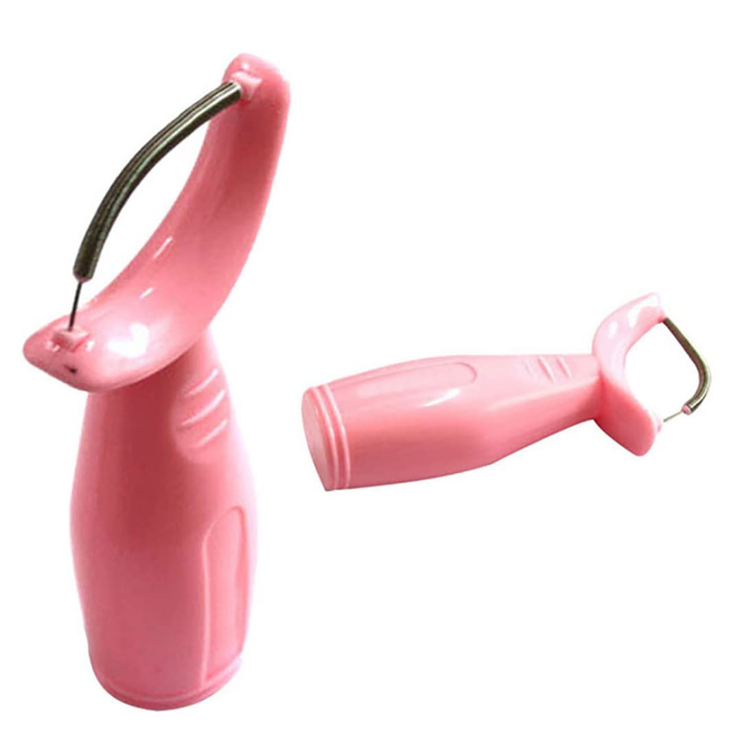Rimozione dei peli facciali con filettatura a molla bacchetta per la depilazione manico ergonomico epilatore per peli facciali rimuove i peli dalla radice