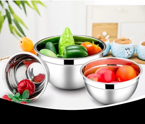 Conjunto De 3 Bowls Tigelas De Inox Com Tampa Herméticas