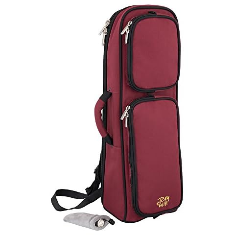 Tom & Will 26TP-359 Trumpet Gig Bag,Burgundy Cover