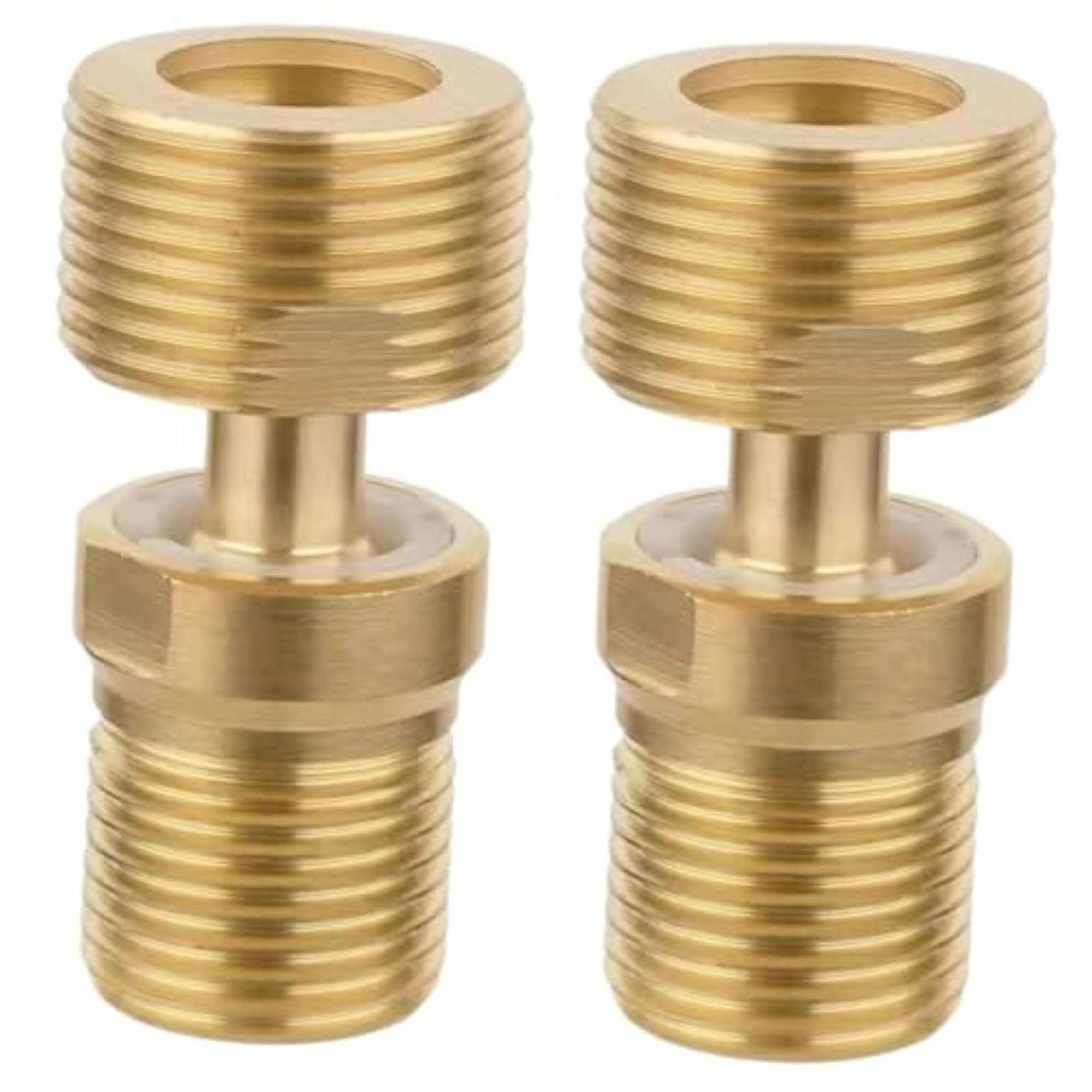 2pcs Eccentric Screw Connector Pipe Connector for Bathroom Accessories