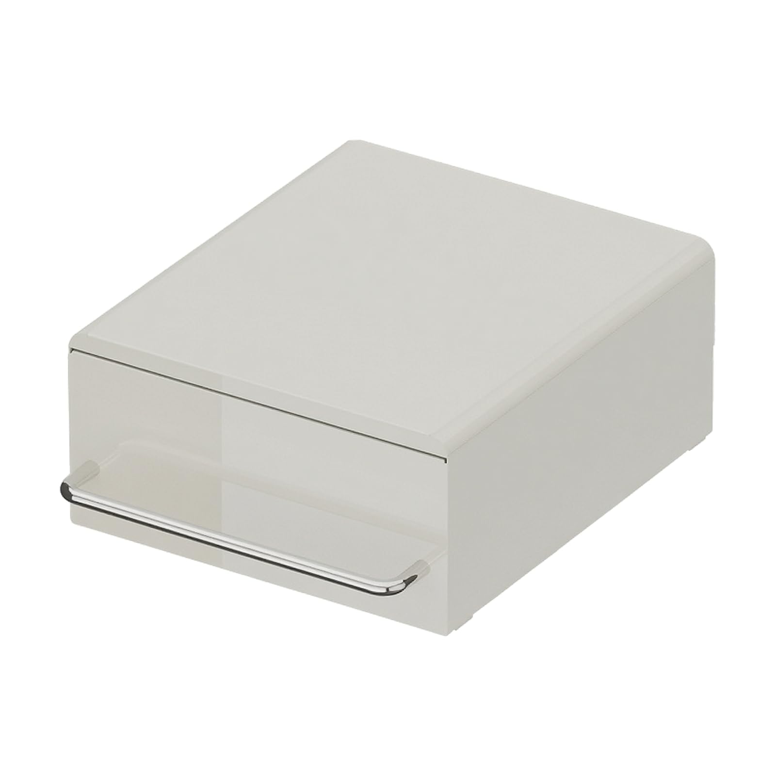 Organizador Encimera con Manija Metálico Compacto Organizador Escritorio con Cajón Gran Capacidad para Oficina, Cocina, Dormitorio, Estilo A
