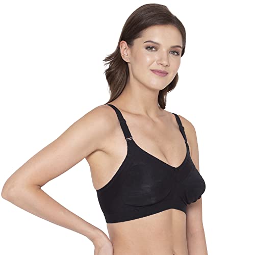 Image of SOUMINIE - Minimizer Bra - Non Padded - Cotton Rich - Broad Straps - Full Coverage - Wireless Seamless T-Shirt Bra