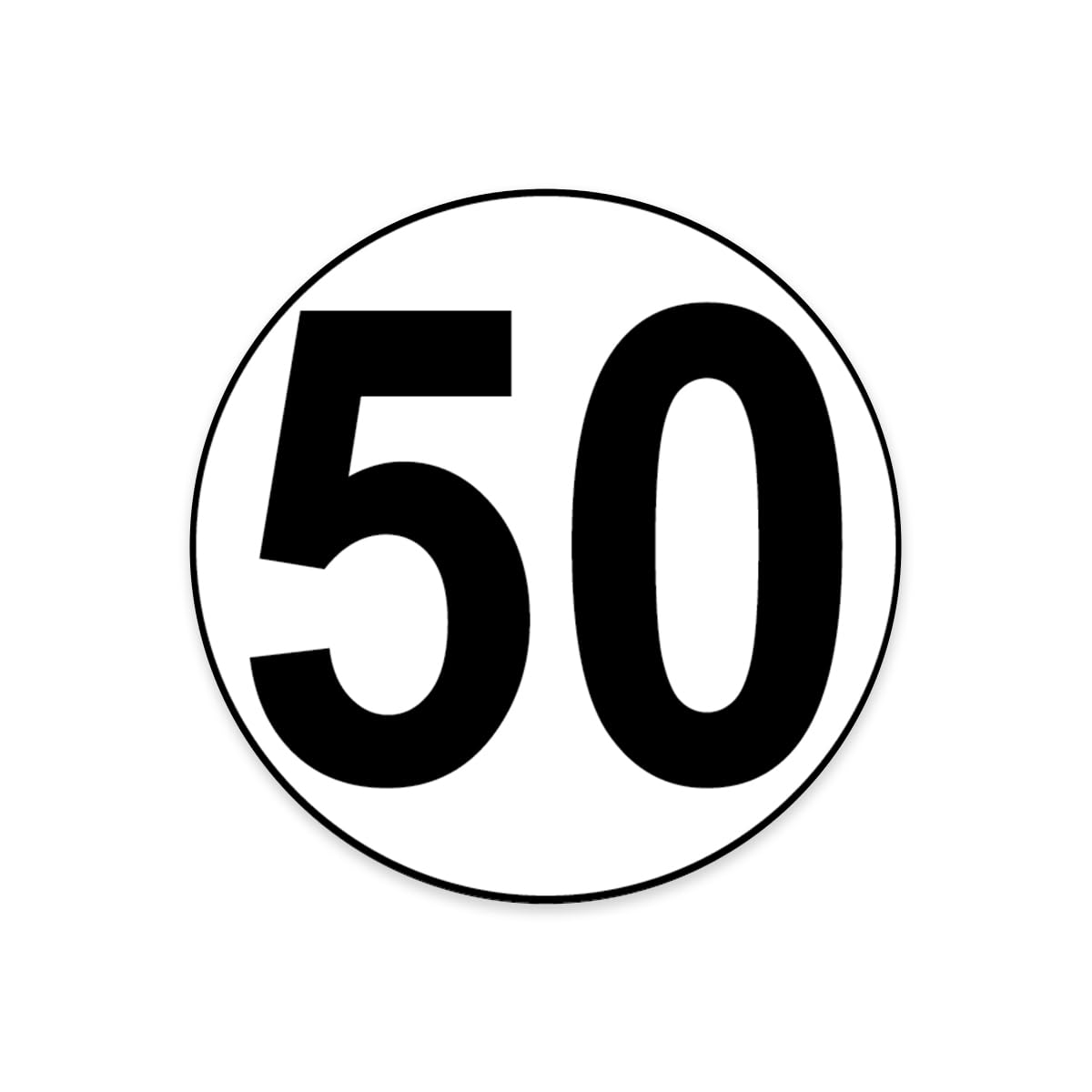 Le Panneau De Limitation De Vitesse 90 Km H Illustration Vectorielle De