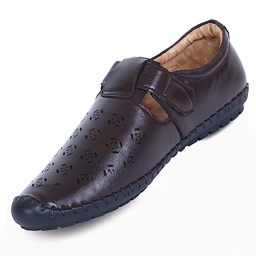 Image of DFR Ethnic Traditional Casual Loafer Sandal Juti Shoe for Men