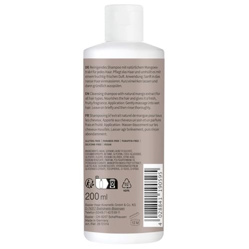 Basler Mango Shampoo 200 ml für die Haarpflege