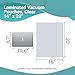 APQ Pack of 500 Jumbo Co-Extruded Vacuum Pouches 16 x 20 Large Vacuum Food Bags 16x20. Thickness 3 mil Thick Clear Poly Bags for Packing and Storing Perfect for Industrial, Food Service