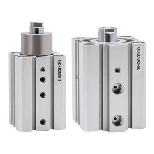 Vérin pneumatique de serrage pour lignes d'assemblage compactes QDKL40X5SU 40mm