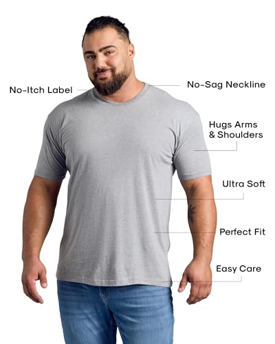 image for True Classic Mens T-Shirts – Short Sleeve Crew Neck T Shirts for Man