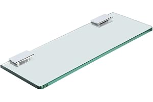 SAYAYO Floating Glass Shelves for the Wall