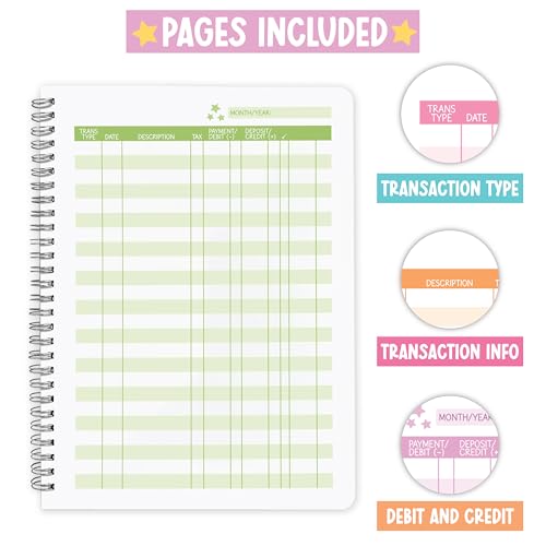 Carnet de comptabilité bleu pour organiser le budget familial à la maison