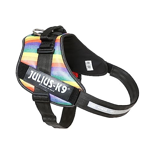 IDC Powerharness, Size: 3XL/4, Rainbow, Rainbow - artificial leather - Image 3