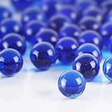 CYS Vase Filler Cobalt Blue Marbles,1 lbs per bag (5 bags) - Approx. 400 pcs