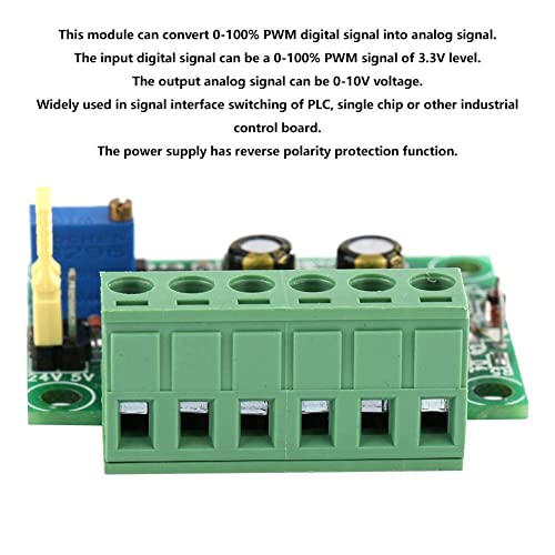 FTVOGUE 3.3V PWM to 0-10V Voltage Converter Modulo di conversione PLC digitale-analogico D/A