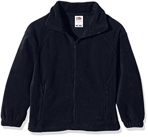 Fruit of the Loom SS051B Felpa, Blu (Deep Navy), M...