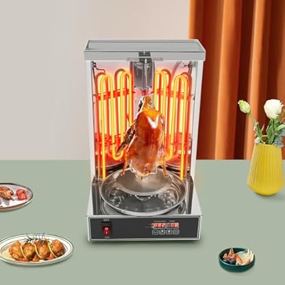 Dönergrill Kebap Grill, für Döner Gas Doner Kebab Maschine Gyrosgrill Tischgrill 3000W – Bild 3