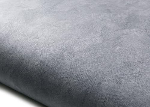 ROSEROSA Peel and Stick Faux Concrete Architectural Film Self-Adhesive Vinyl Film Wallpaper Door Wrap Counter Top Border Mirror Molding Trim DM224