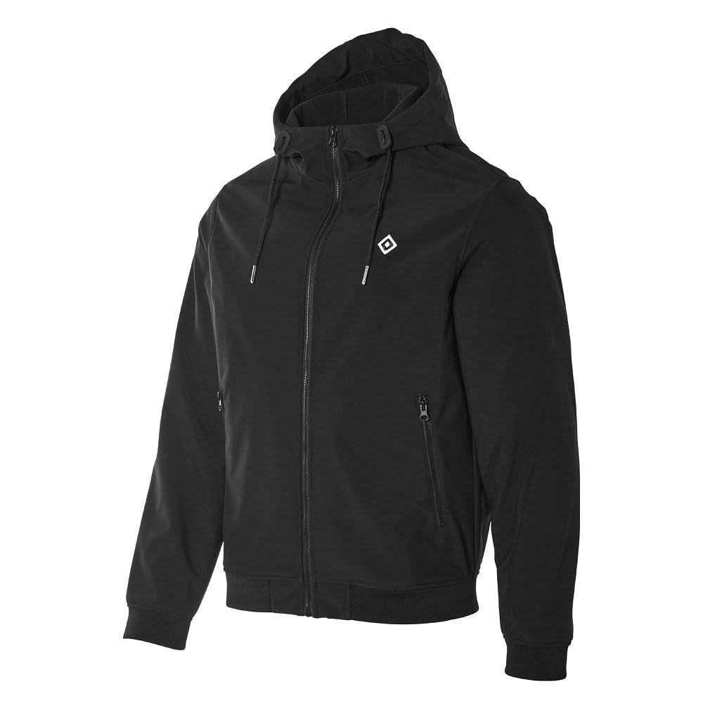 Hamburger SV HSV Jacke, Offizieller Fanartikel, Windbreaker Softshelljacke mit Kapuze, sportlich und wetterfest