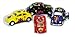 KiNSMART - 1967 Volkswagen Classic Beetle 5 Inch 1:32 Scale Die Cast Metal Model Toy (SetOf4 -Flower Power)