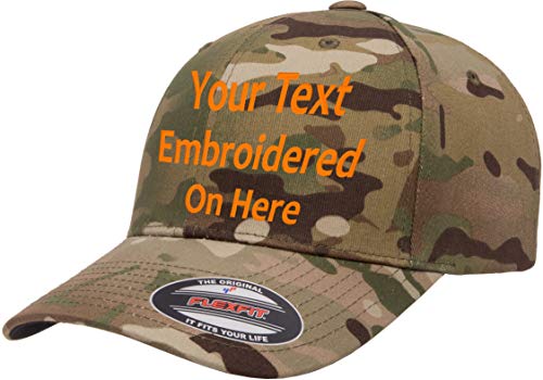 Custom Hat Flexible Fit Delta Bordada miniatura 1