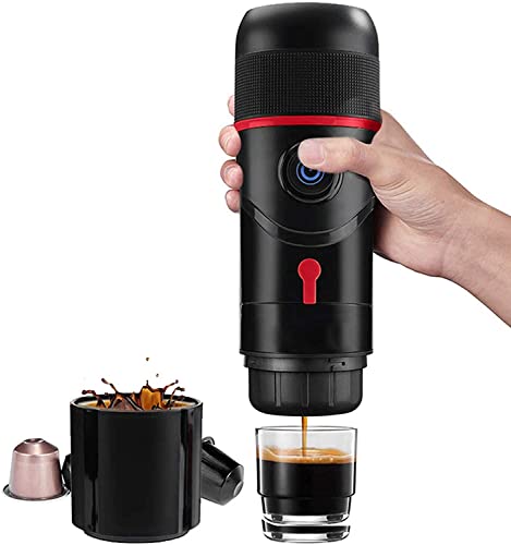 Multifunktionaler, manueller, tragbarer Espressokocher die Reise, kompatibel mit gemahlenem Kaffee und Originalkapseln Camping Multifunktionaler, manueller, tragbarer Espressokocher die Reise, kompatibel mit gemahlenem Kaffee und Originalkapseln Camping