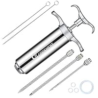 Algopix Similar Product 1 - JY COOKMENT Meat Injector Syringe 2oz