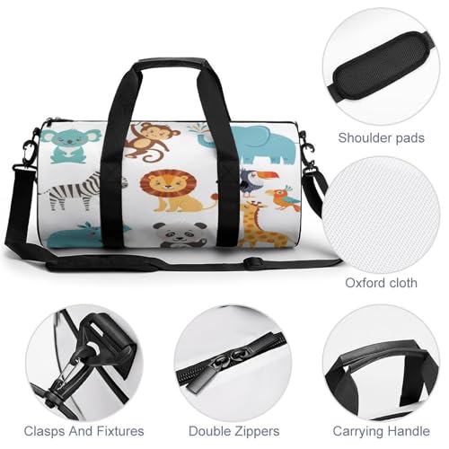 Sac de voyage compact 45cm pour éviter l'encombrement en camping et gym - 5