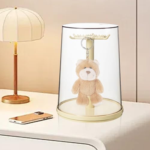 Boîtier transparent anti-poussière rotatif pour protéger les figurines - 7