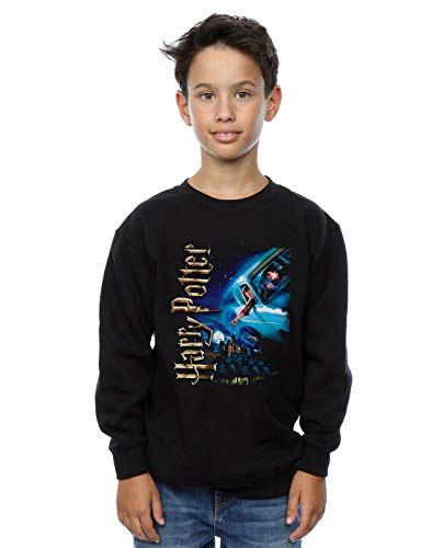 Harry Potter Jungen Smiles at Hogwarts Sweatshirt Schwarz 12-13 Years Cover
