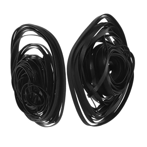 SUPVOX 100piezas Correas De Transmisión De Goma Correas De Repuesto De Mixtas y Planas para Reproductores De Casetes VCR y Grabadoras De CD para Reparación De Grabadoras De Casete