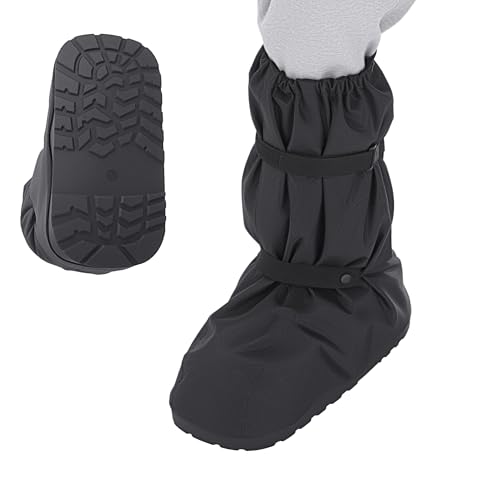 MABOZOO Waterproof Walking Boot Cover, Adjustable Orthopedic Medical Boot Cover with Non-Slip Sole, Rain Shoe Covers for Medical Orthopedic Boots