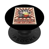 Photo Gallery procione mangia ramen giapponese amante del cibo retrò stile popsockets popgrip intercambiabile Photo Gallery procione mangia ramen giapponese amante del cibo retrò stile popsockets popgrip intercambiabile