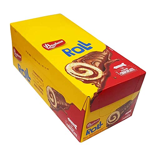 Minibolo Roll Cake Chocolate 34g c/15 - Bauducco