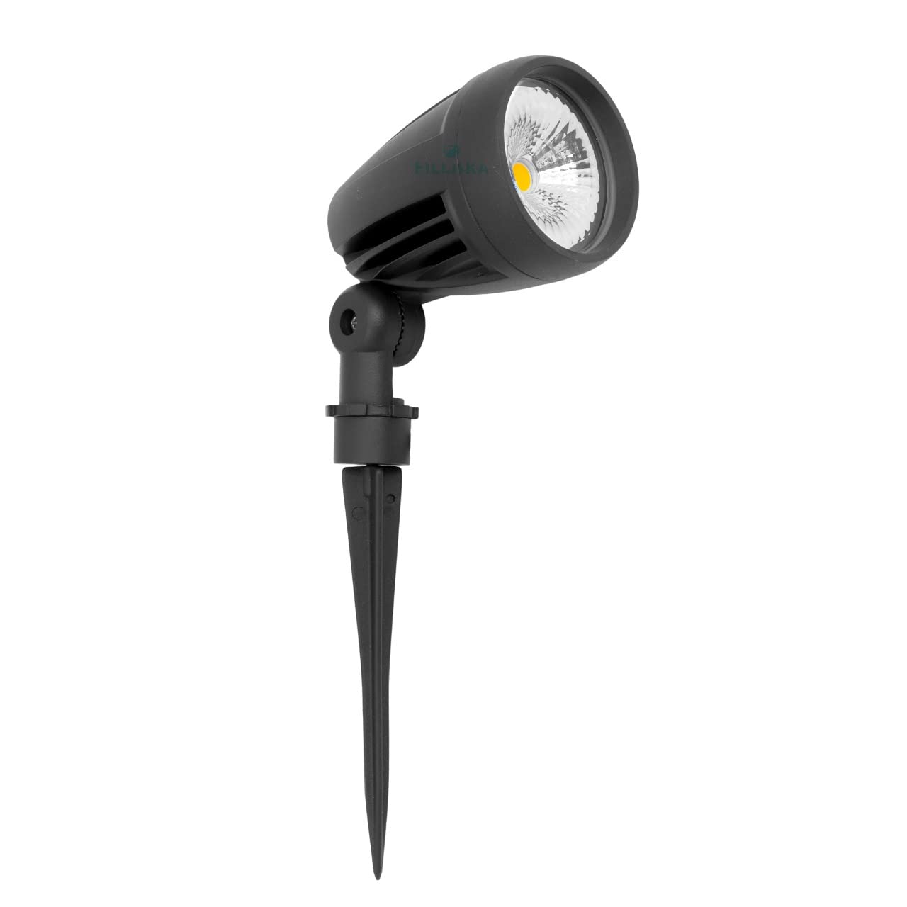 FILLISKA Aluminium LED Outdoor Adjustable Garden/Plant Light Warm White Ip-65 Waterproof & Shockproof Body. (12 Watt Garden Spike Light)