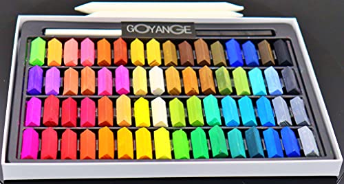 Soft Pastels Set Of 64 – Pastel Kit With Blending Paper Stumps – Premium Non-Toxic Assorted Pastel Chalk Set For Sketching, Drawing, Illustrations – Pastel Colors For Professionals And Beginners #TOP1