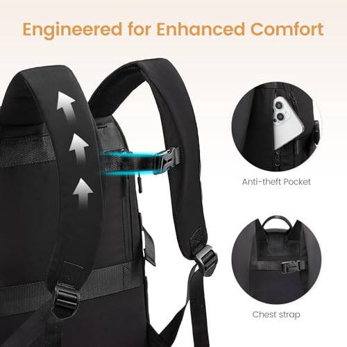 LOVEVOOK Mens Laptop Commuter Backpack