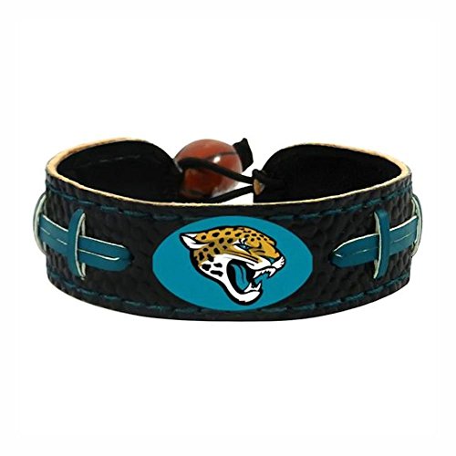 GameWear NFL Jacksonville Jaguars Football Bracelet, One Size, Black