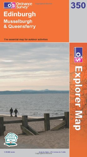 OS Explorer map 350 : Edinburgh