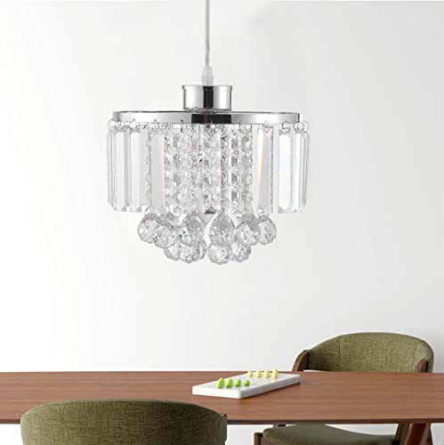 Lámparas colgantes de cristal modernas con acabado en oro pulido de lujo para techo 3
