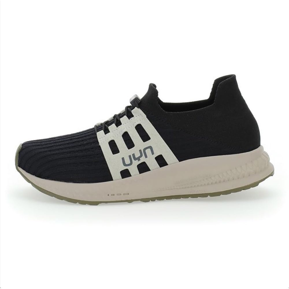 UYN Y100203 Washi Vibram Sneaker Male Black UK 6.5