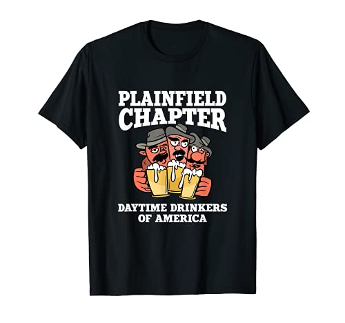Plainfield Capítulo Bebedores diurnos Illinois Amante de la cerveza IL Camiseta