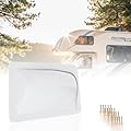 Beleeb RV Skylight Replacement 18" x 26" -Universal Outer Dome Fits All Standard 14"x22" Openings, RV Shower Skylight for Camper Trailer Fifth Wheel Motorhome Truck (WHITE)