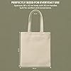 Belarte Personalized Tote Bag with Custom Text, Photo, or Logo | 100% Cotton Reusable Shopping, Gym & Beach Bag | Custom Gift for Women, Teachers, Birthdays & Mother’s Day (Black) #4
