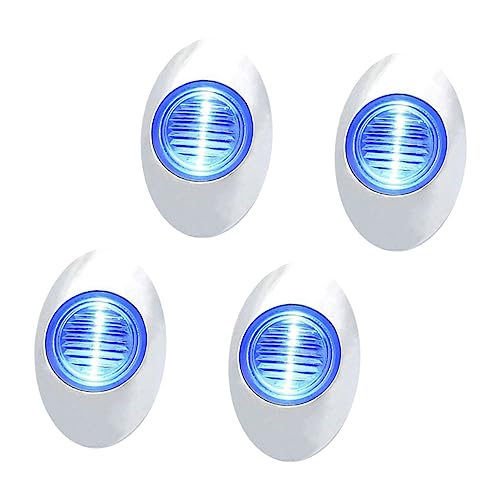 WHAMVOX 4pcs Oval Led Boat Lights for Stern and Deck Use Rated Energy Efficient Cabin Courtesy Lighting for Kayaks Yachts and Fishing Boats