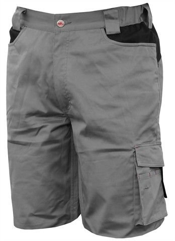 Indust.starter stretch - Pantalon corta/o talla -m gris/negro