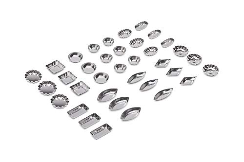 Fox Run 3620 Mini Tartlet Set, Tin Plated Steel, 36-Piece by Fox Run - Image 5